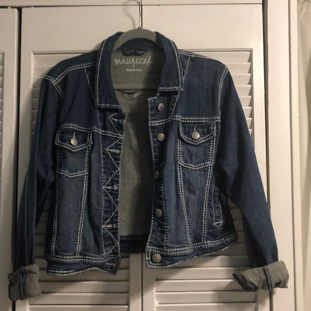 Cropped Jean Jacket
